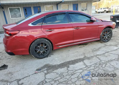 2018 Hyundai Sonata Sport z USA, uszkodzony, nr VIN 5NPE34AB0JH701517